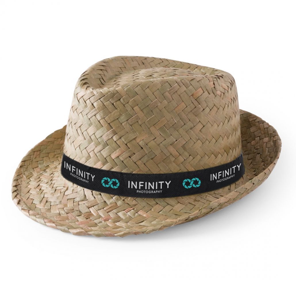 4930-Sombrero panama personalizado NATURAL