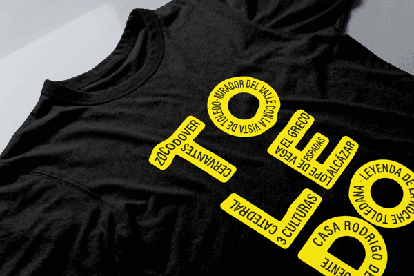 camisetas personalizadas TOLEDO