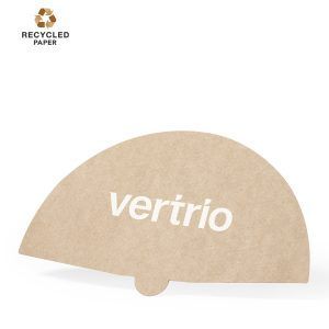 Productos para regalar a nuestros mayores: abanico de cartón reciclado económico y práctico