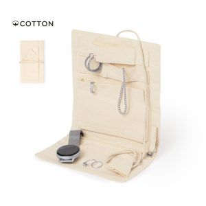 Productos para regalar a nuestros mayores: joyero de viaje, plegable, de algodón natural